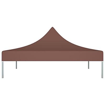 VidaXL Partytentdak 270 g/m² 2x2 m bruin