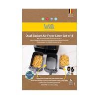 Nostik Beschermfolie Dubbele Airfryer Set Van 4 - thumbnail