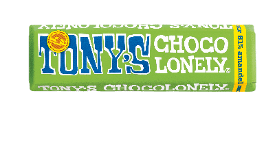Chocolade tony chocolonely amandel zeezt reep 47gr