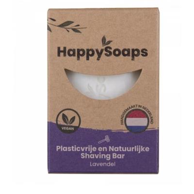 HappySoaps Shaving Bar Lavendel 80gr