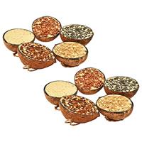 Vogelvoer gevulde halve kokosnoten 10 st 290 g - thumbnail