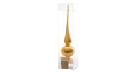 Decoris piek glas goud mat 6x26cm - thumbnail