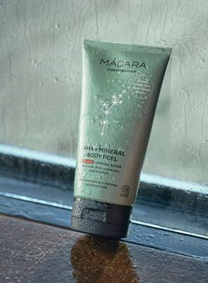Madara AHA + Mineral Smoothing Body Scrub 175 ml