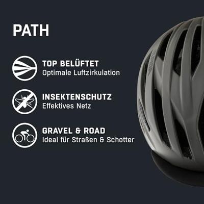 Olympic Sportswear Alpina sports race helm path 55-59 mat grijs