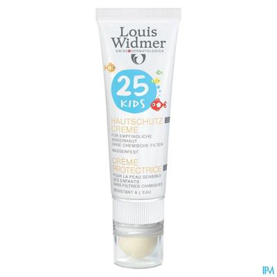 Louis Widmer Sun Kids SPF25 met Lippenverzorging Roller 25ml
