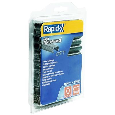 Rapid Hekwerk Hogringen VR22 | 1.100 Stuks | Grijs - 5001333