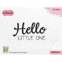 Nellie's Choice • clear stamp hello little one - thumbnail