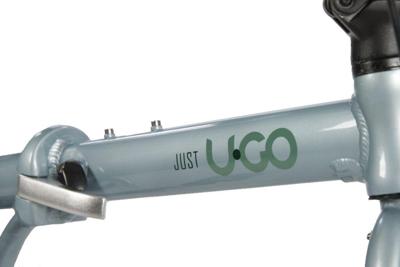 UGO U.go vouwfiets 20 inch remnaaf just s1 misty grey UGO U.go vouwfiets 20 inch remnaaf just s1 misty grey