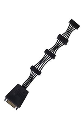 SilverStone SST-CP06-E4, 1x 15-Pin-SATA > 4x 15-Pin-SATA kabel