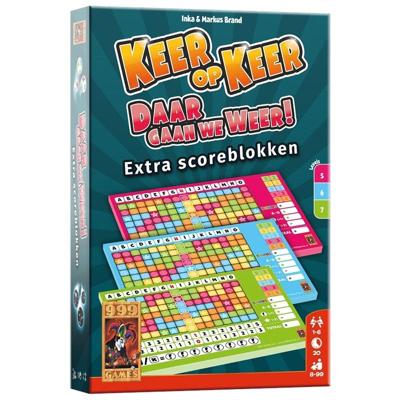 999Games Keer op keer scoreblok level 5/6/7 999Games Keer op keer scoreblok level 5/6/7
