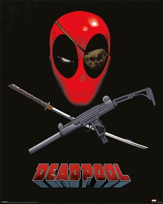 Poster Deadpool - Eye Patch 40x50cm