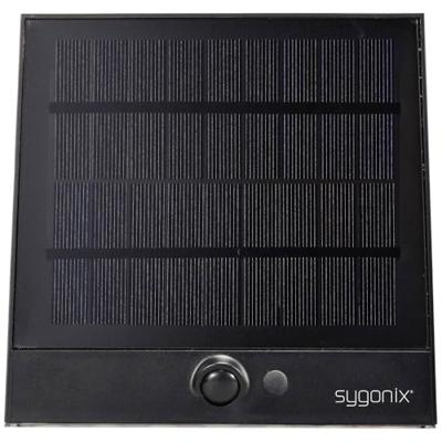Sygonix SY-5801970 Wandlamp op zonne-energie met bewegingsmelder LED LED vast ingebouwd 2 W Antraciet-grijs Sygonix SY-5801970 Wandlamp op zonne-energie met bewegingsmelder LED LED vast ingebouwd 2 W Antraciet-grijs