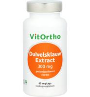 VitOrtho Duivelsklauw extract 300mg 60 Vegetarische capsules - thumbnail