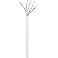 Renkforce RF-5047450 RJ45 Netwerkkabel, patchkabel CAT 6A S/FTP 2.00 m Wit Snagless, Vlambestendig 1 stuk(s) - thumbnail