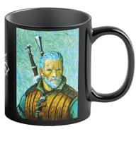 Warmte Onthul Mok Good Loot De hekser 3 Game Art Chronicles - Geralt & Vincent van Gogh 450 ml Zwart - thumbnail