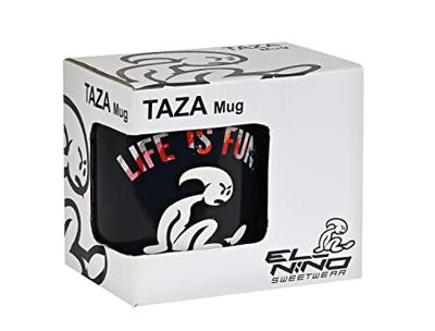 Mok El Niño Life is fun Keramisch Multicolour (350 ml) Mok El Niño Life is fun Keramisch Multicolour (350 ml)