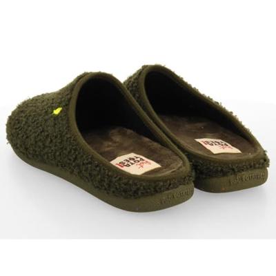 Hot Potatoes Antwerp Pantoffel Heren Khaki 44 Hot Potatoes Antwerp Pantoffel Heren Khaki 44