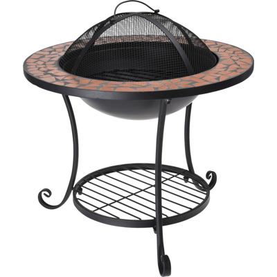 ProGarden vuurschaal met mozaïek 58x44 cm