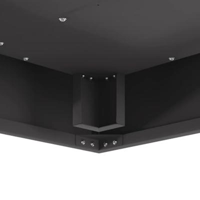 Vuurkorf Zwart 60 x 60 x 30 cm Koudgewalst staal