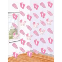 Hangdecoratie Geboorte Meisje - thumbnail