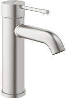 GROHE Essence waterbesparende wastafelkraan S-size m. gladde body Supersteel 24172DC1 - thumbnail