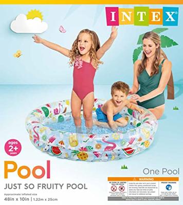 Intex zwembad ijsjes print 122x25