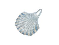 Bo Weevil Nettas - korte hengsels - biologisch katoen - blauw/wit - thumbnail