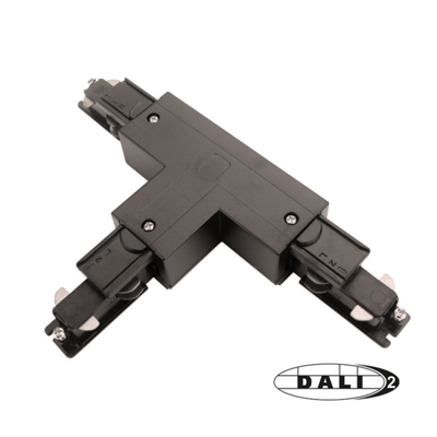 DALI 3-fase rail T-connector links 1 | Zwart | ThatsLed | ThatsLed | ThatsLed | ThatsLed