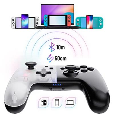 Oniverse Onipad Bluetooth Controller voor Nintendo Switch / PC / IOS / Android Wit