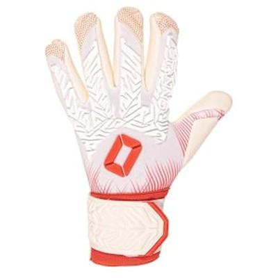 Stanno 480249 Ultimate Grip Goalkeeper Gloves IV - White-Red - 10 Stanno 480249 Ultimate Grip Goalkeeper Gloves IV - White-Red - 10