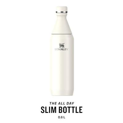 Stanley Drinkfles - Waterfles - The All Day Slim Bottle - Cream - 600 ml