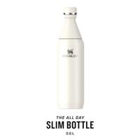 Stanley Drinkfles - Waterfles - The All Day Slim Bottle - Cream - 600 ml - thumbnail