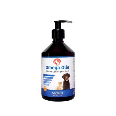 Sectolin Omega Olie Hond & Kat 500ml