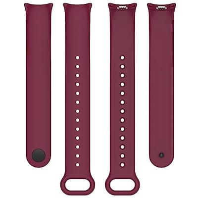 Siliconen bandje - Bordeaux - Xiaomi Smart Band 8 & 9 Siliconen bandje - Bordeaux - Xiaomi Smart Band 8 & 9