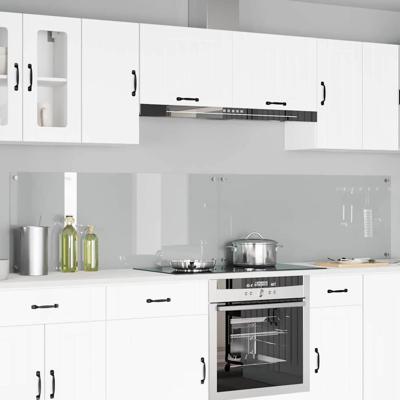 VidaXL Keuken spatscherm 2 pcs doorzichtig 120 x 50 cm gehard glas VidaXL Keuken spatscherm 2 pcs doorzichtig 120 x 50 cm gehard glas