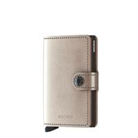 Secrid Miniwallet Portemonnee Metallic champagne & brown Dames portemonnee - thumbnail