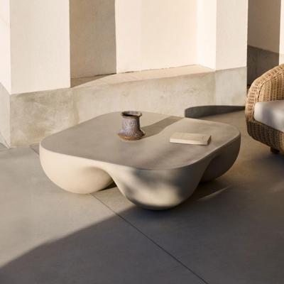 Kave Home Salontafel 'Colba' Polystone, 100 x 100cm