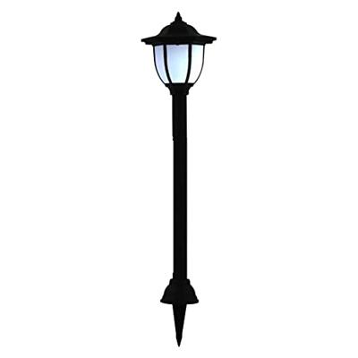 VidaXL Led-solarlampen zwart 3 st