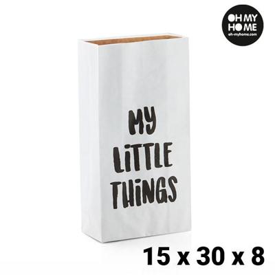 Oh My Home Kleine Papieren Tas (15 x 30 x 8 cm) Oh My Home Kleine Papieren Tas (15 x 30 x 8 cm)