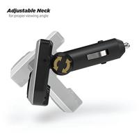 Scosche BTFM3 Bluetooth FM-zender met USB-poort en afstandsbediening voor mobiele apparaten, smartphone, auto, vrachtwagen, auto - thumbnail