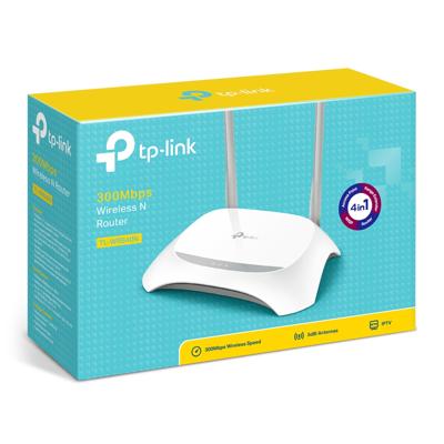 TP-LINK TL-WR840N WiFi-router 2.4 GHz 300 MBit/s TP-LINK TL-WR840N WiFi-router 2.4 GHz 300 MBit/s