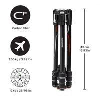 Manfrotto MKBFRTC4GTA-BH Befree carbon statiefkit - thumbnail