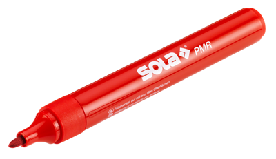 SOLA Permanent marker rood 1,5-3mm punt set/10 - 66082120