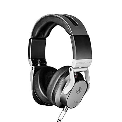 Austrian Audio Hi-X50 koptelefoon op het oor (hoog comfort dankzij traagschuimkussentjes, maximale flexibiliteit, 3,5 mm jack-aansluiting, adapter van 6,3 mm inbegrepen), zwart