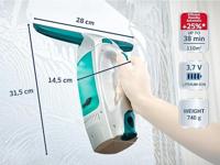 Leifheit 51001 Dry & Clean Raamzuiger met Steel - thumbnail