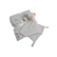 Gamberritos Knuffeldoekje En Deken 80 X 110 Cm Grijs - thumbnail