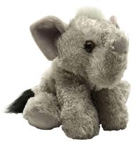 Wild Republic knuffel olifant junior 18 cm pluche grijs - thumbnail