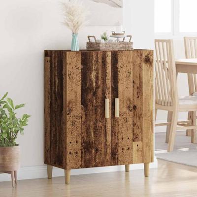 Dressoir Oud Hout 70 x 34 x 90 cm Bewerkt hout