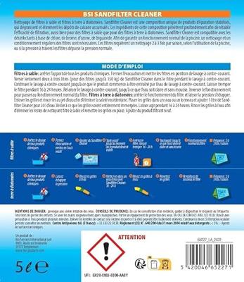 Sand filter cleaner 5 liter - Bsi - thumbnail