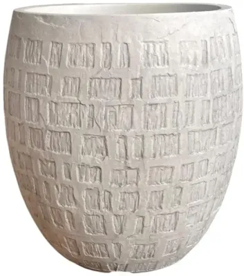 Terraliet Egg pot stockholm Ø33wit